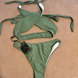 Love & Other Things Green Bikini